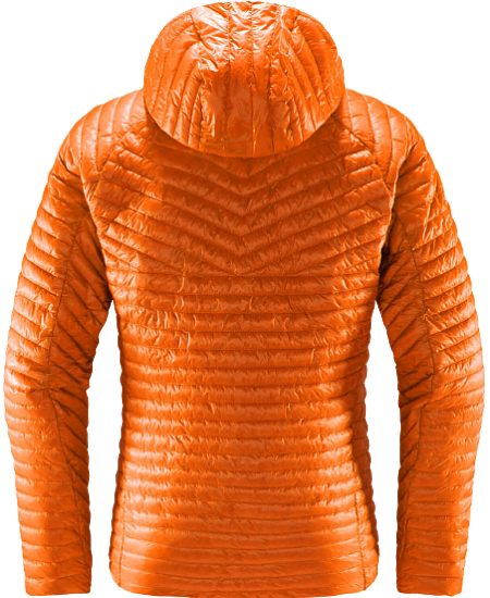 Куртка мужская Haglofs L.I.M Mimic Hood Flame Orange - Фото 2 большая