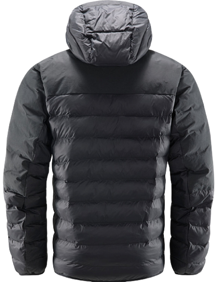 Куртка мужская Haglofs Dala Mimic Hood True Black - Фото 2 большая