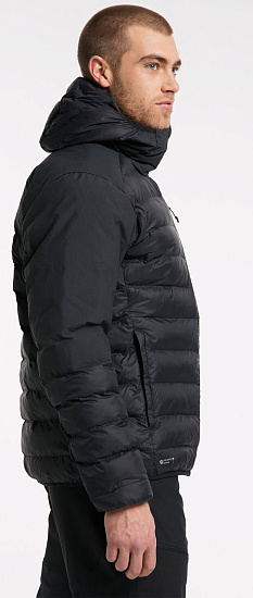 Куртка мужская Haglofs Dala Mimic Hood True Black - Фото 5 большая