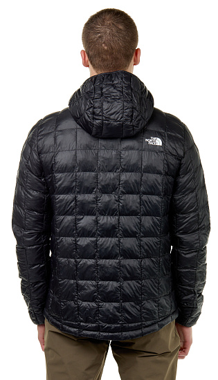 Куртка мужская The North Face Thermoball Eco Hoodie TNF Black - Фото 4 большая
