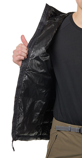 Куртка мужская The North Face Thermoball Eco Hoodie TNF Black - Фото 5 большая