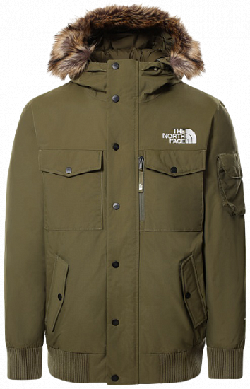 Куртка мужская The North Face Gotham Burnt Olive Green - Фото 1 большая
