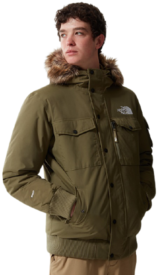 Куртка мужская The North Face Gotham Burnt Olive Green - Фото 10 большая