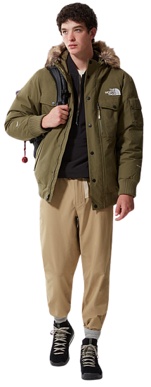 Куртка мужская The North Face Gotham Burnt Olive Green - Фото 14 большая