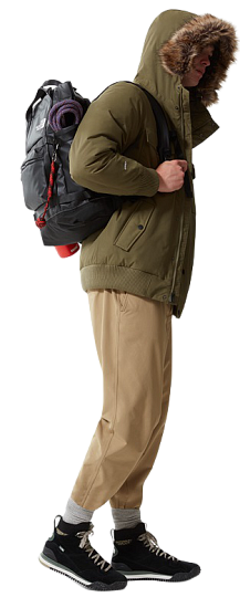 Куртка мужская The North Face Gotham Burnt Olive Green - Фото 16 большая