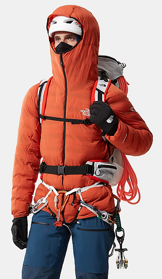 Куртка мужская The North Face Summit L3 50/50 Down Burnt Ochre - Фото 14 большая