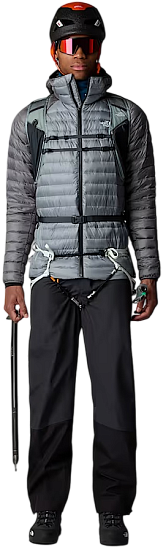 Куртка мужская The North Face Bettaforca Lt Down Hoodie Monument Grey/S - Фото 9 большая