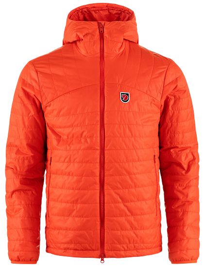 Куртка мужская Fjallraven Expedition X-Latt Hoodie Flame Orange - Фото 1 большая