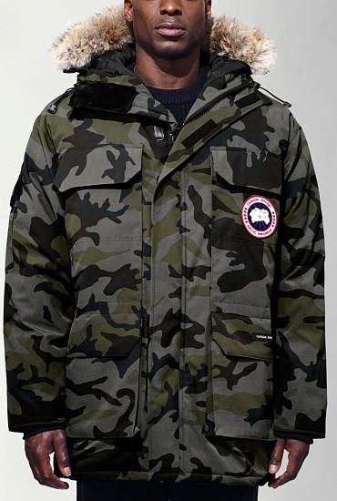 Куртка мужская Canada Goose Expedition Parka Classic Camo Coastal Grey - Фото 2 большая