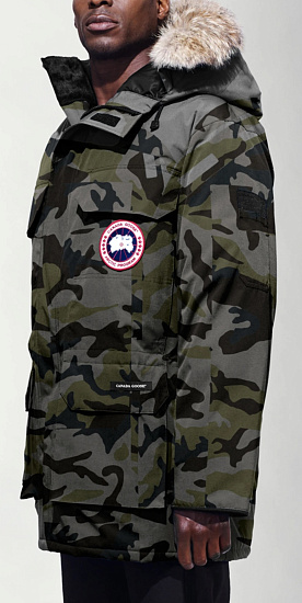 Куртка мужская Canada Goose Expedition Parka Classic Camo Coastal Grey - Фото 3 большая