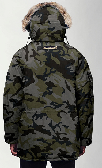 Куртка мужская Canada Goose Expedition Parka Classic Camo Coastal Grey - Фото 4 большая
