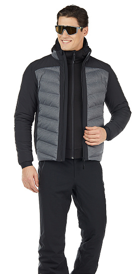 Куртка мужская Mountain Force Neal Black/Black Melange - Фото 4 большая