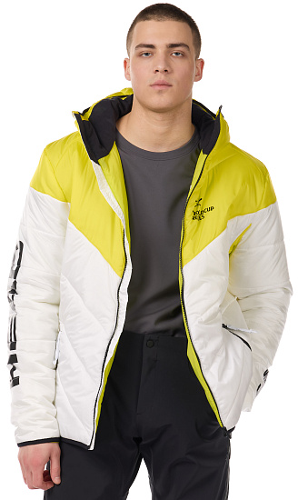 Куртка мужская Head Race Star Light White/Yellow - Фото 4 большая