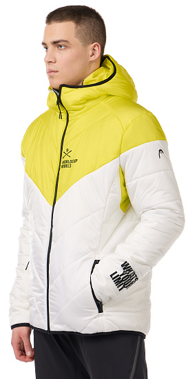 Куртка мужская Head Race Star Light White/Yellow - Фото 8 большая