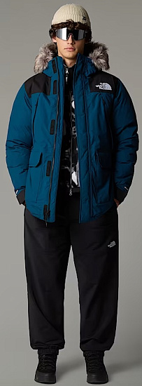 Куртка мужская The North Face McMurdo Parka Midnight Petrol/TNF Black - Фото 6 большая