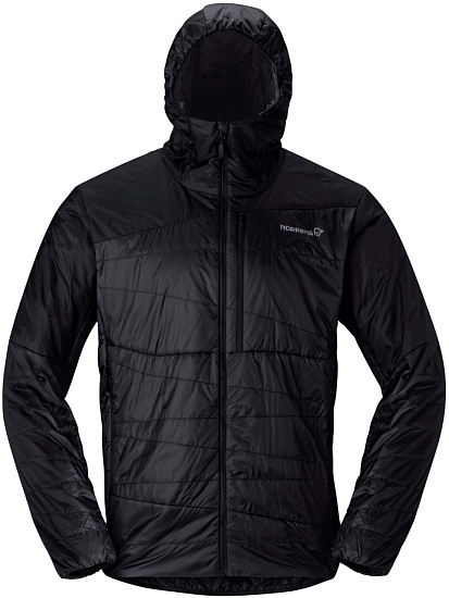 Куртка Norrona Falketind Thermo40 Zip Hood  Caviar Black - Фото 1 большая
