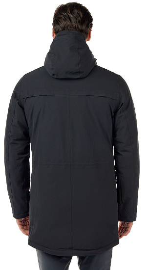 Куртка мужская Bergans Oslo Down Parka Black - Фото 5 большая