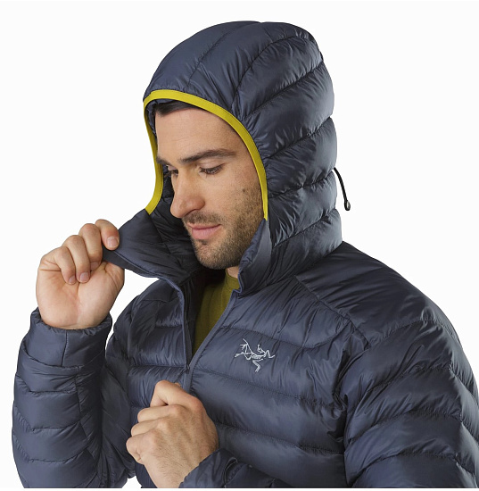 Куртка мужская Arcteryx Cerium LT Hoody Neptune - Фото 5 большая