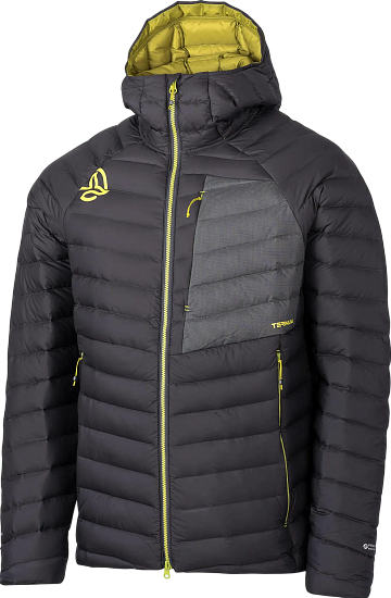 Куртка мужская Ternua Vilman 2.0 Hood Down Whales Grey - Фото 1 большая