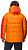 Куртка мужская Norrona Trollveggen Down850 Orange Popsicle/Arednalin - Фото 4 малая