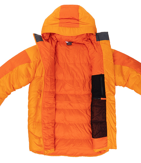 Куртка мужская Norrona Trollveggen Down850 Orange Popsicle/Arednalin - Фото 5 большая