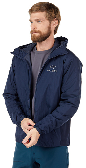 Куртка мужская Arcteryx Atom Lt Hoody Kingfisher - Фото 2 большая
