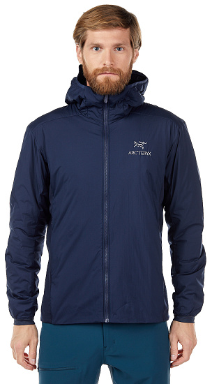 Куртка мужская Arcteryx Atom Lt Hoody Kingfisher - Фото 3 большая