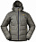 Куртка мужская Bergans Sauda Down GreenMud/SolidCharcoal/WaxedYellow - Фото 1 малая