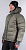 Куртка мужская Bergans Sauda Down GreenMud/SolidCharcoal/WaxedYellow - Фото 3 малая