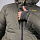 Куртка мужская Bergans Sauda Down GreenMud/SolidCharcoal/WaxedYellow - Фото 6 малая