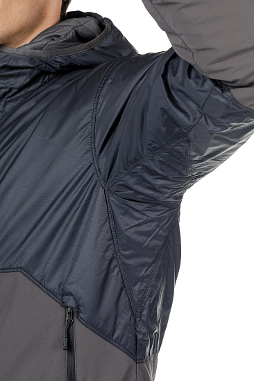 Куртка мужская Mountain Hardwear Compressor Hoody Black/Void - Фото 4 большая