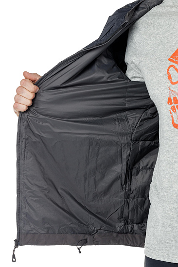 Куртка мужская Mountain Hardwear Compressor Hoody Black/Void - Фото 5 большая