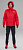 Парка мужская The North Face Himalayan Parka Red/Black - Фото 9 малая