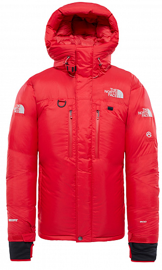 Парка мужская The North Face Himalayan Parka Red/Black - Фото 1 большая