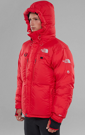 Парка мужская The North Face Himalayan Parka Red/Black - Фото 8 большая