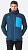 Куртка мужская Ternua Kuantum Hybrid Hood Dark Teal/Nautical Blue - Фото 6 малая