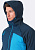 Куртка мужская Ternua Kuantum Hybrid Hood Dark Teal/Nautical Blue - Фото 7 малая