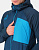 Куртка мужская Ternua Kuantum Hybrid Hood Dark Teal/Nautical Blue - Фото 9 малая