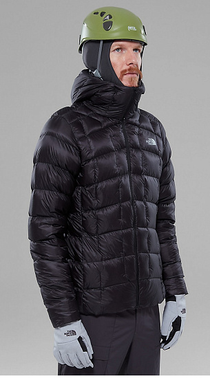 Куртка мужская The North Face Supercinco Down Hoodie Tnf Black - Фото 5 большая
