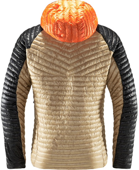Куртка мужская Haglofs L.I.M Mimic Hood Sand/Magnetite - Фото 2 большая
