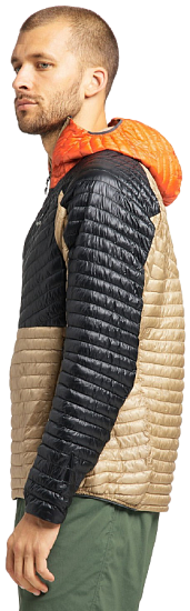 Куртка мужская Haglofs L.I.M Mimic Hood Sand/Magnetite - Фото 5 большая