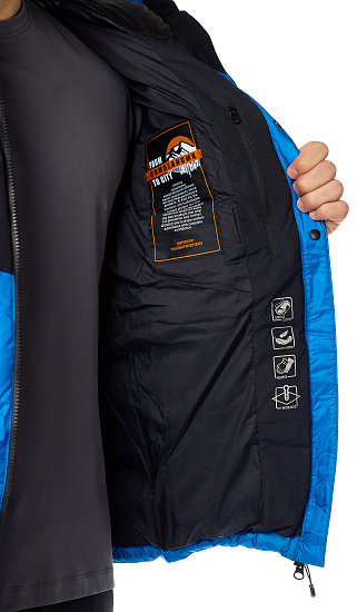 Куртка Kailas C1 Thick Down Royal Blue - Фото 4 большая