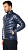 Куртка мужская Kailas Mont Lightweight Water-repellent Down French Navy Blue - Фото 2 малая