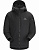Куртка мужская Arcteryx Kappa Hoody Black - Фото 1 малая