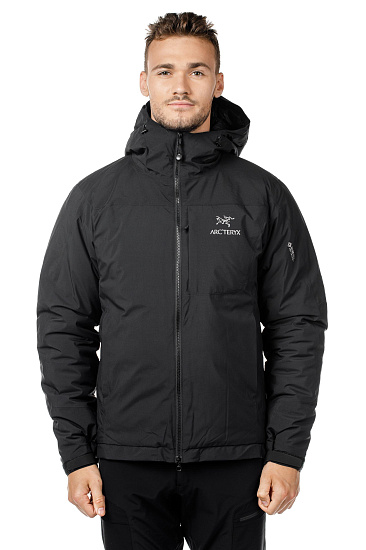 Куртка мужская Arcteryx Kappa Hoody Black - Фото 3 большая