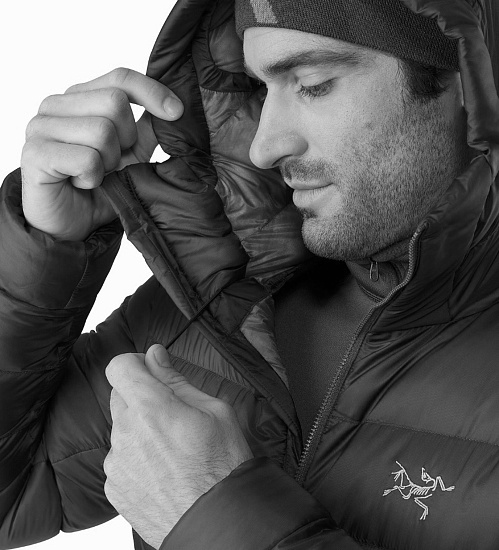 Куртка мужская Arcteryx Cerium SV Hoody Black - Фото 3 большая