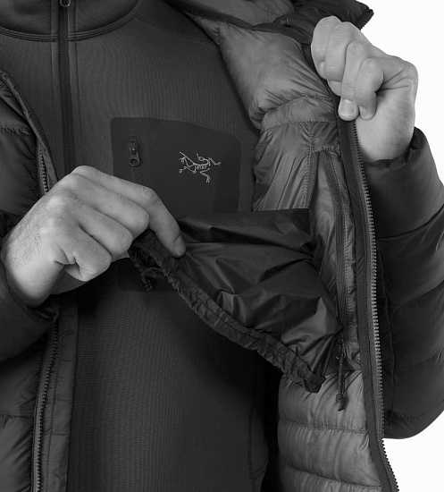 Куртка мужская Arcteryx Cerium SV Hoody Black - Фото 5 большая