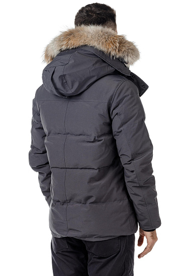 Куртка мужская Canada Goose Wyndham Parka Graphite - Фото 7 большая