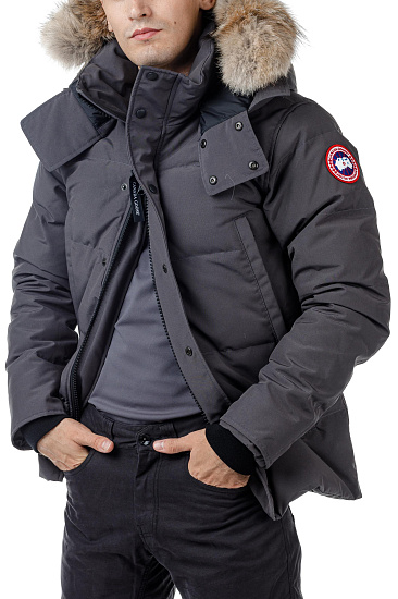 Куртка мужская Canada Goose Wyndham Parka Graphite - Фото 12 большая