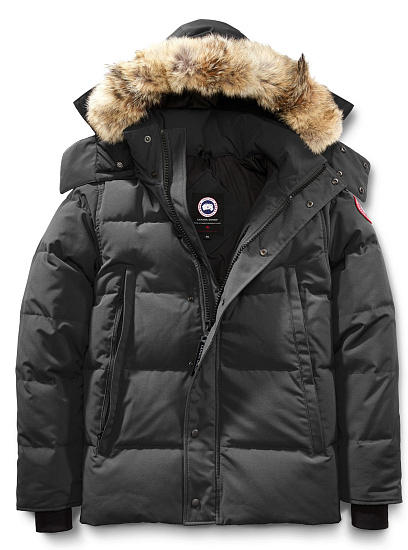 Куртка мужская Canada Goose Wyndham Parka Graphite - Фото 2 большая
